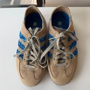 Adidas x Clot Gazelle linen sneakers